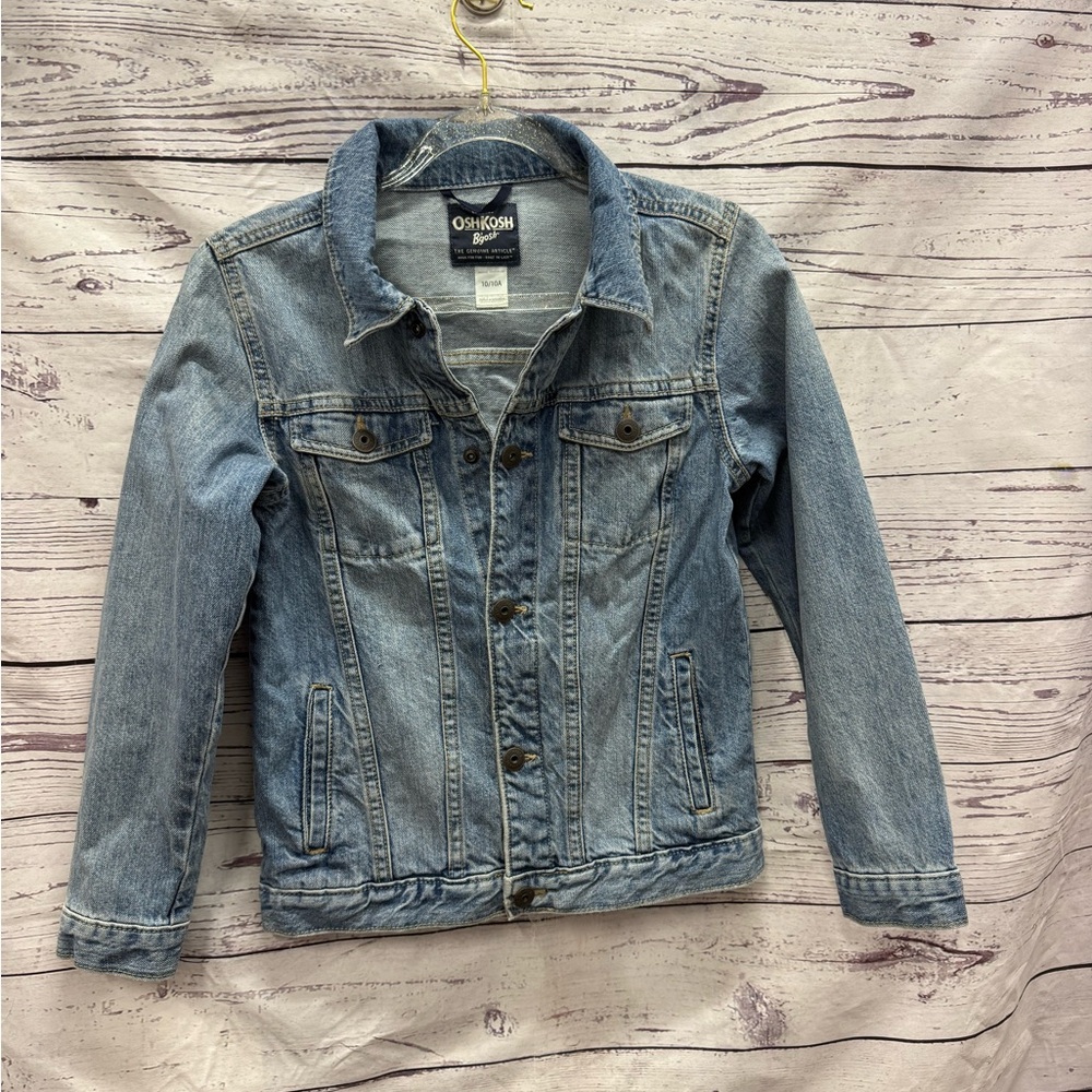 OshKosh B'gosh Classic Blue Denim Jacket Size 10